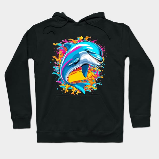 dolphin lover Hoodie by designerhandsome